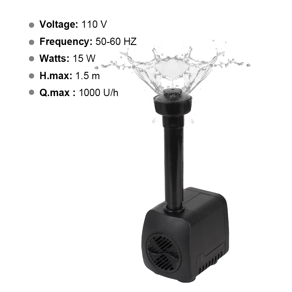 Garden Aquarium Fountain EU Pl - Aquarium Light review and price