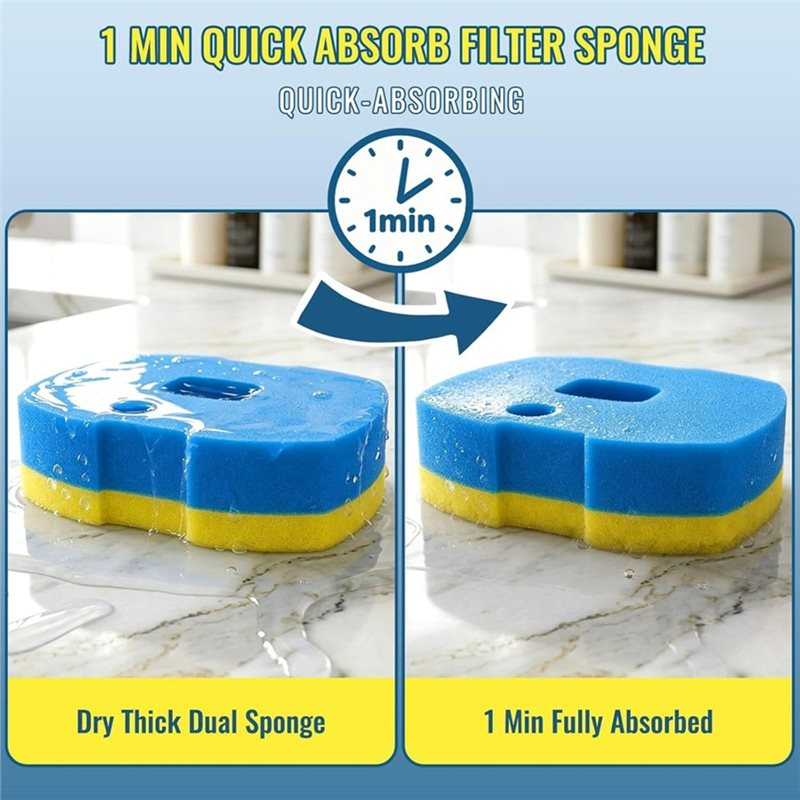 ABLJ Dual Stage Aquarium Foam  - Aquarium Pump review and price