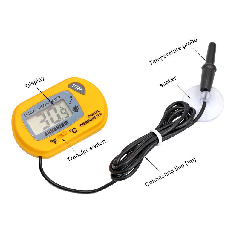 Fish Tank Thermometer LCD Digi - Fish Tank Heater review and price