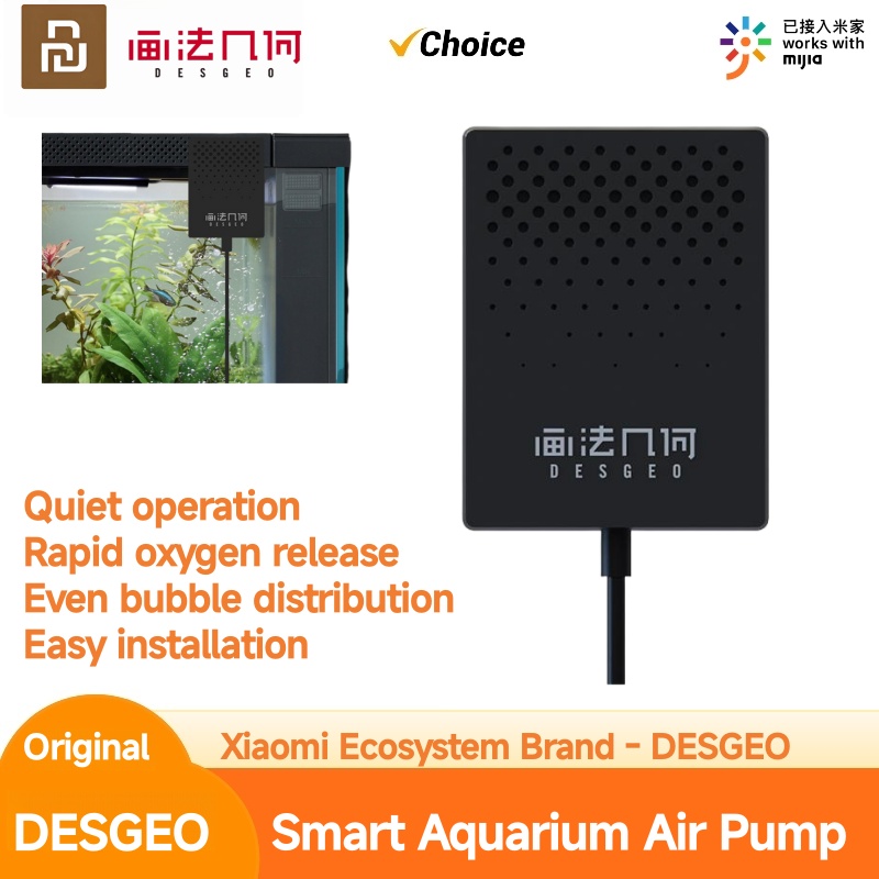 DESGEO for MIJIA Smart Fish Ta - Xiaomi Aquarium Fish Tank review and price
