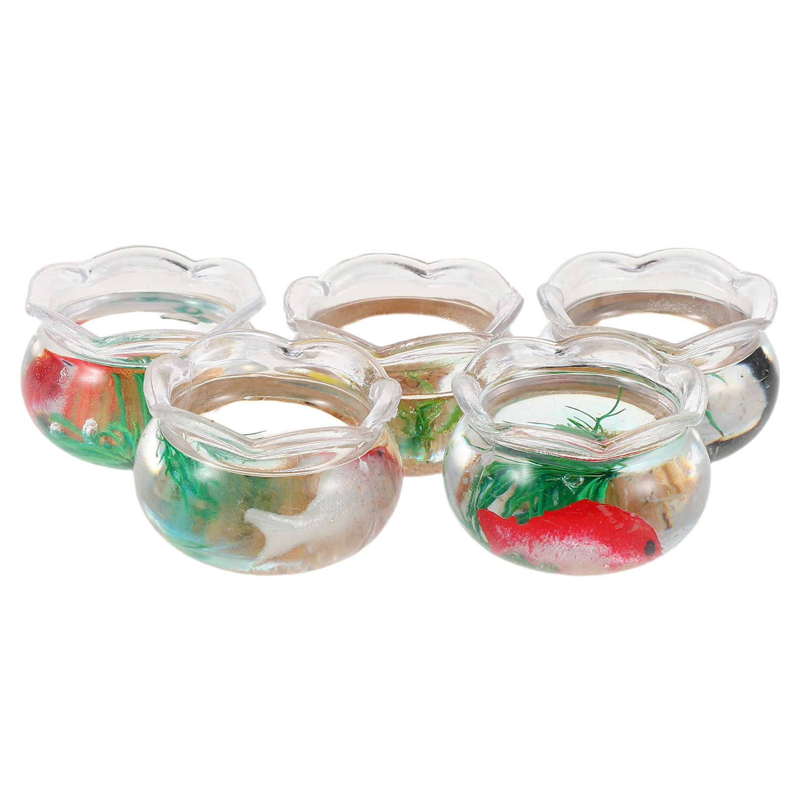 5Pcs Mini Fish Aquarium Realis - Aquarium Plants review and price