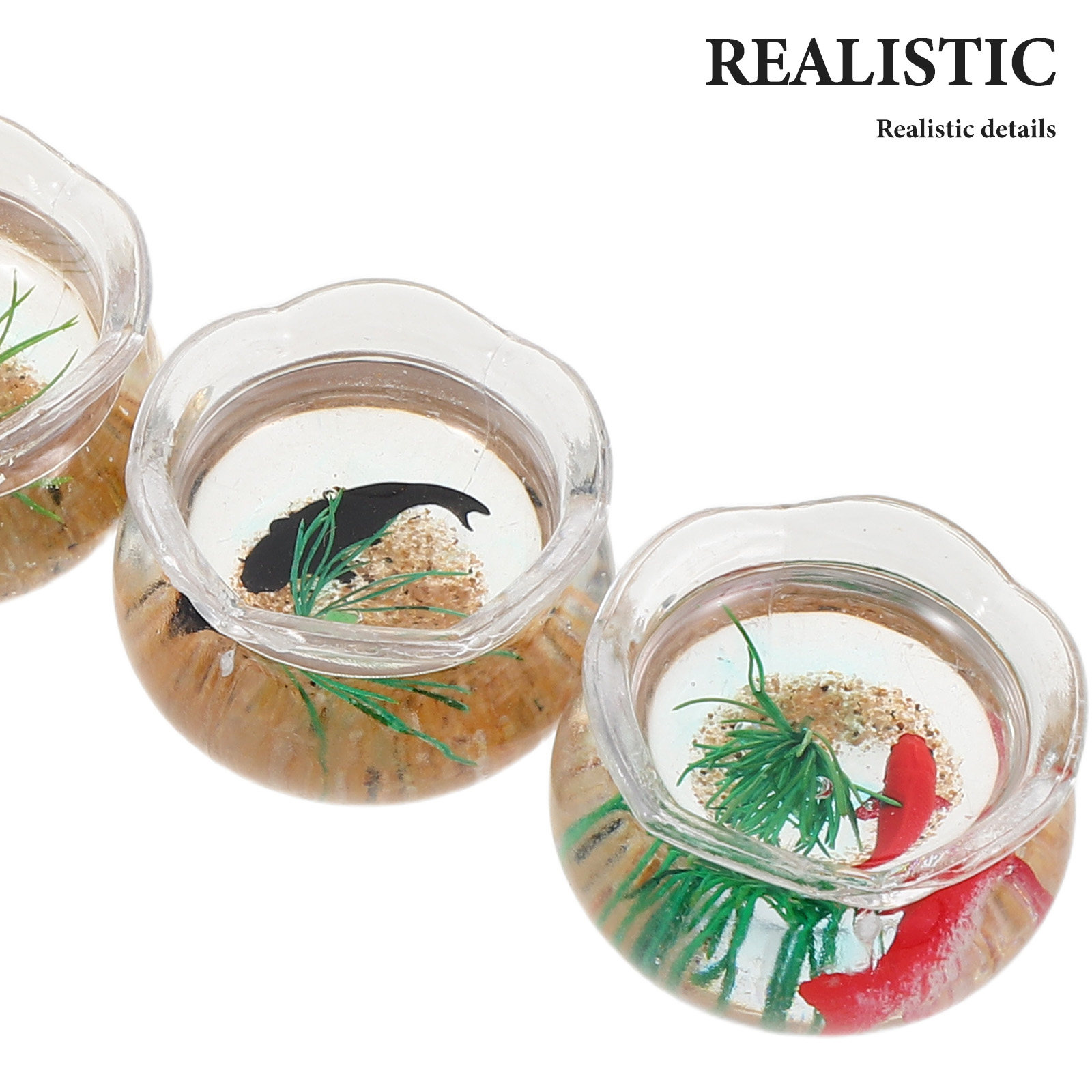 5Pcs Mini Fish Aquarium Realis - Aquarium Plants review and price