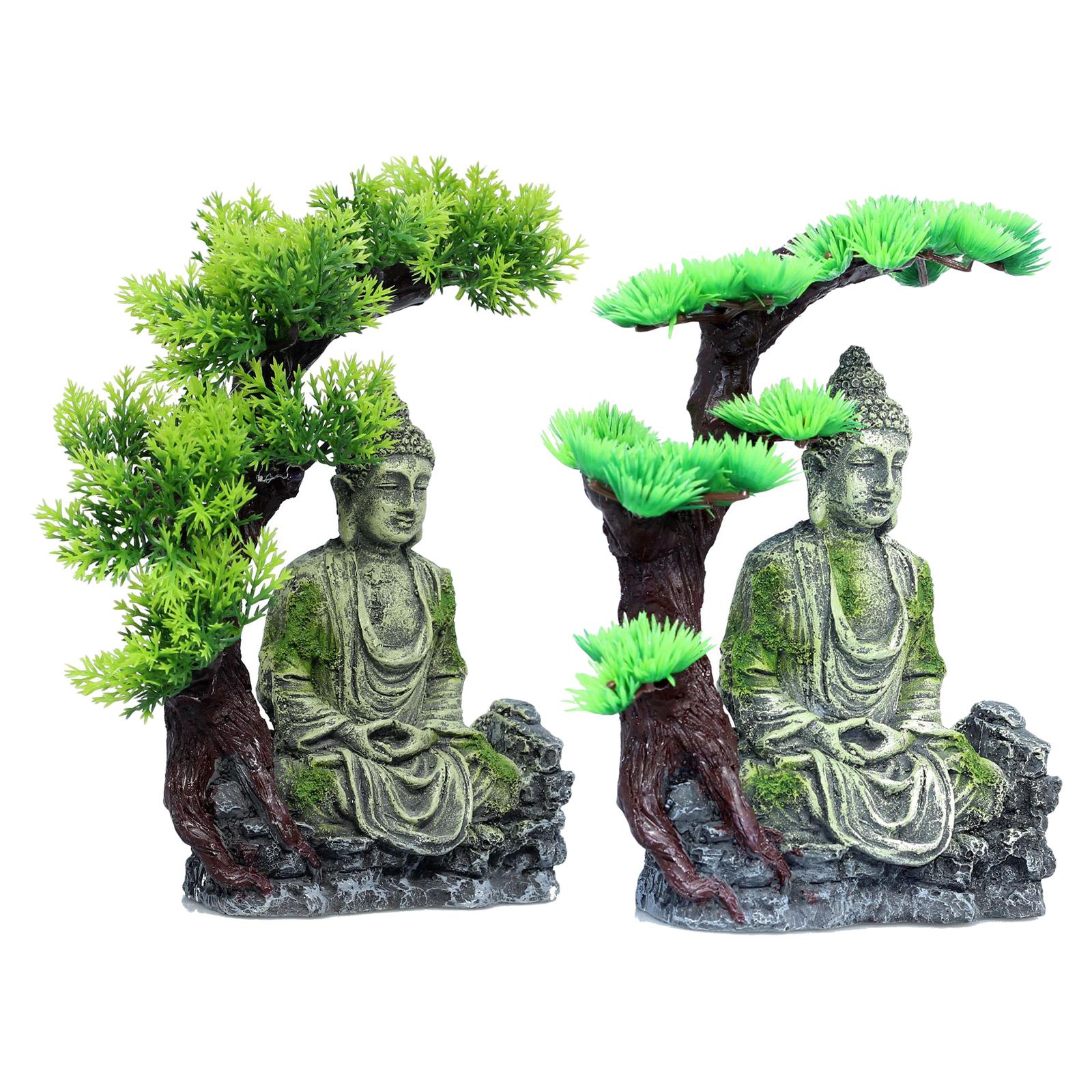 Buddha Statue Aquarium Decorat - Betta Fish Tank review and price