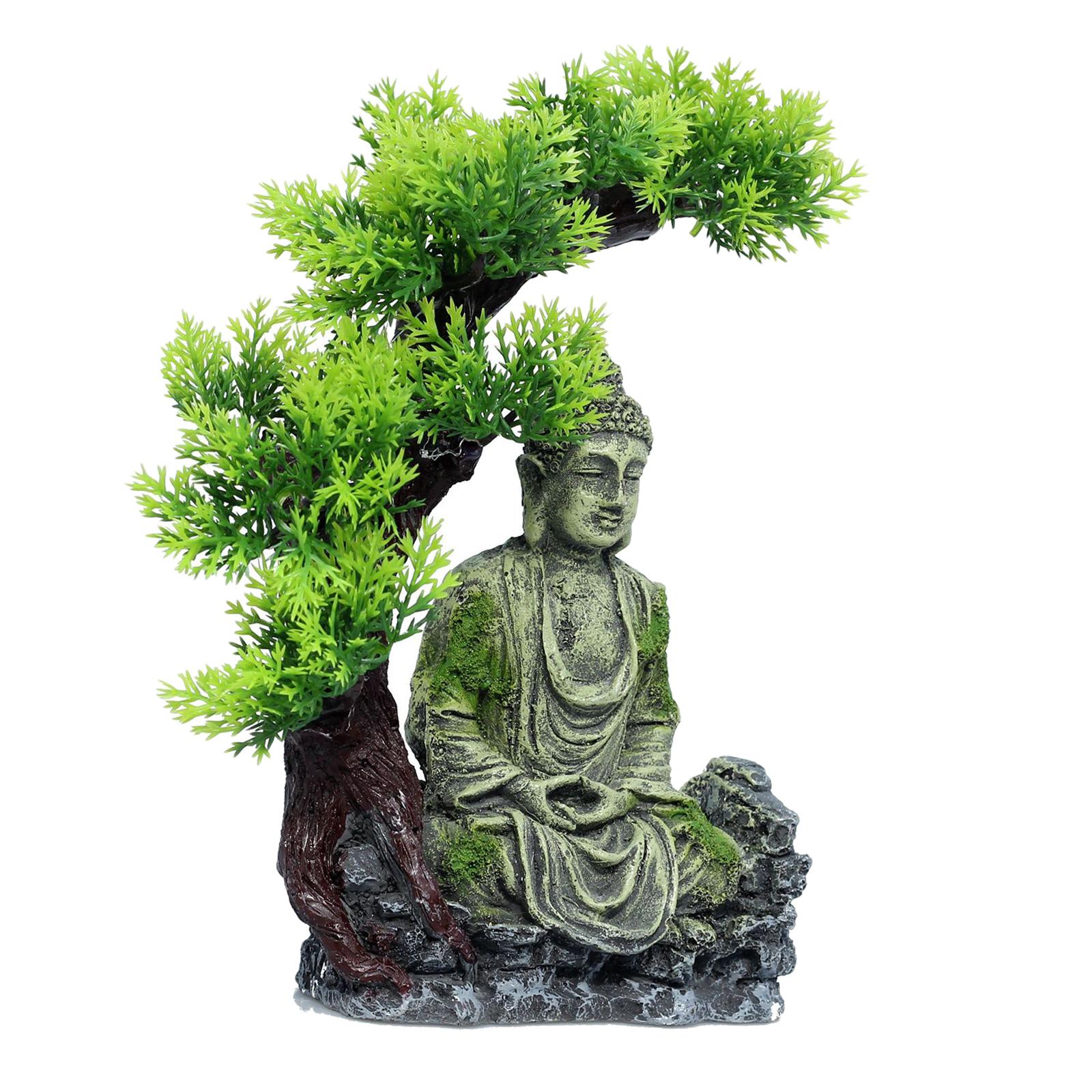 Buddha Statue Aquarium Decorat - Betta Fish Tank review and price