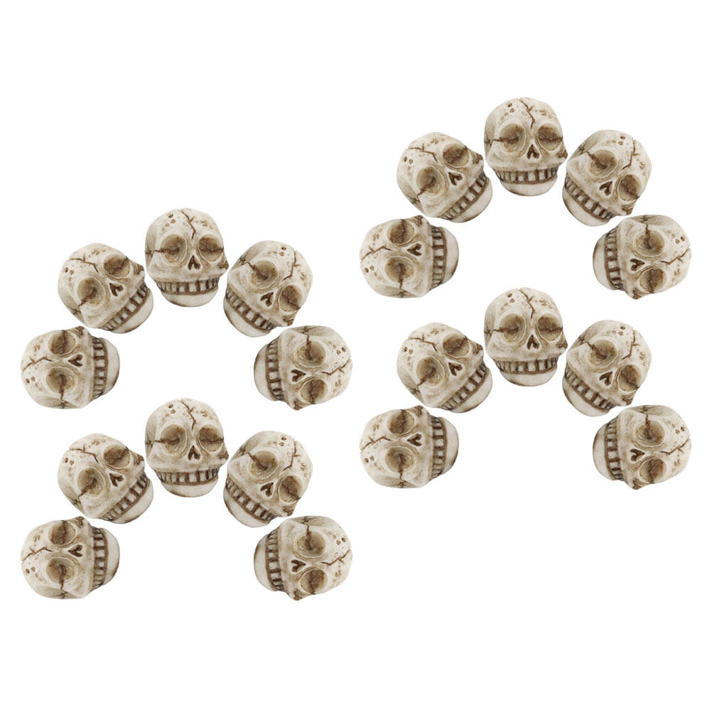 20Pcs Resin Smiling Skull Stat - Aquarium Decor review and price